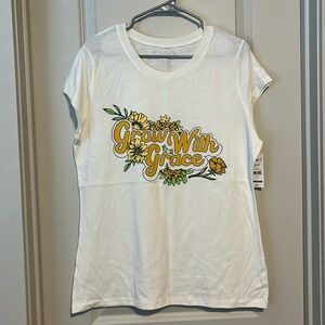 Grow with Grace tee NWT
